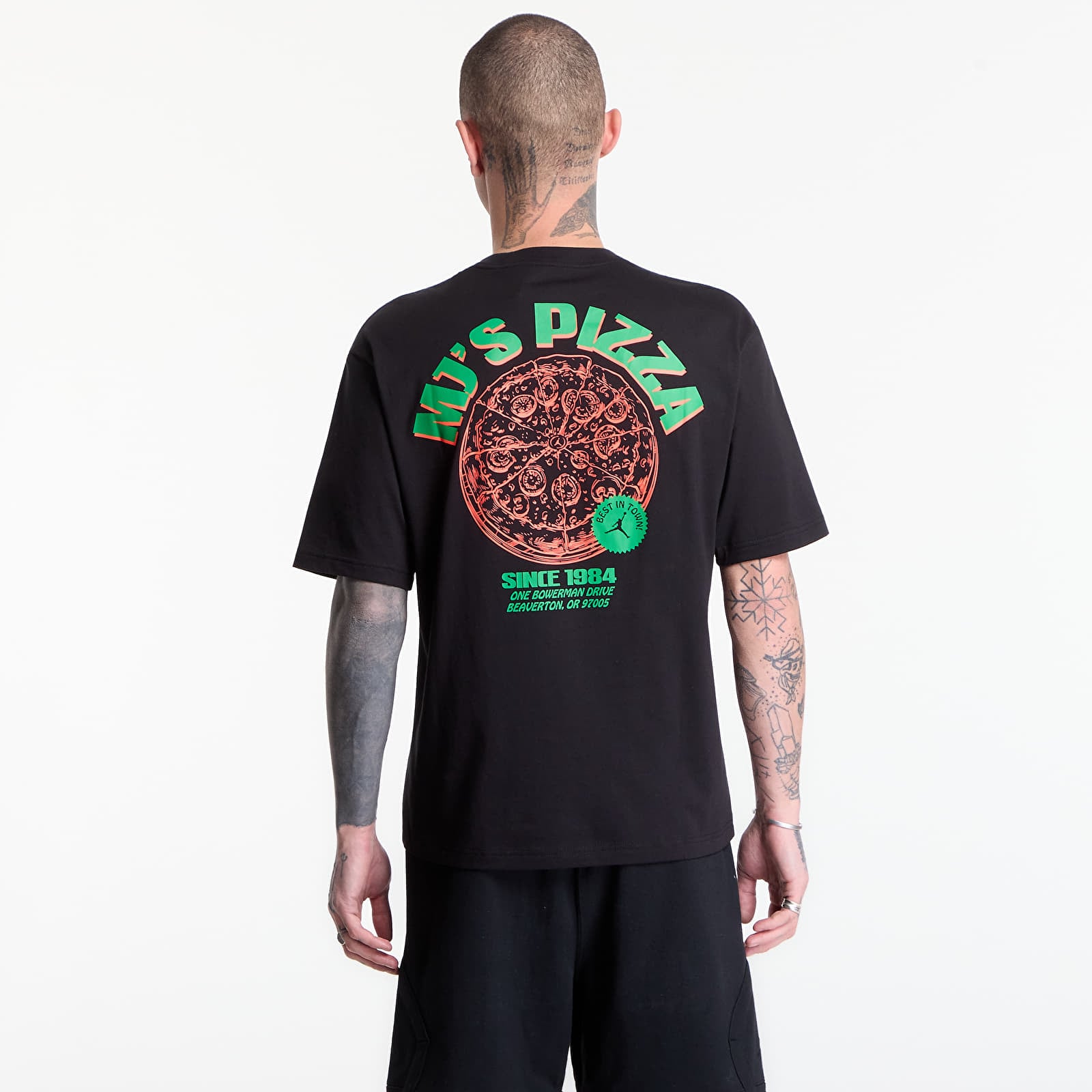 T-shirts til mænd Jordan Men's Graphic T-Shirt Black/ Infrared 23