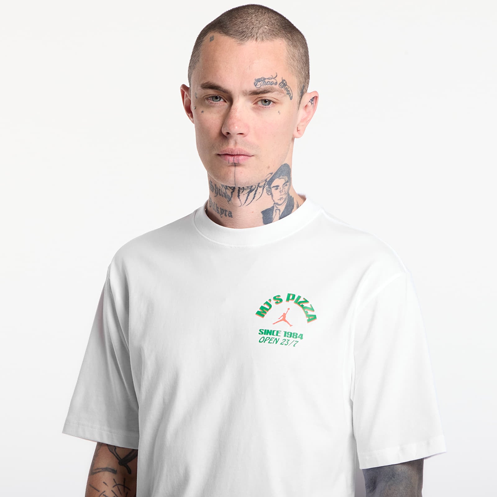 T-shirts til mænd Jordan Men's Graphic T-Shirt White/ Infrared 23