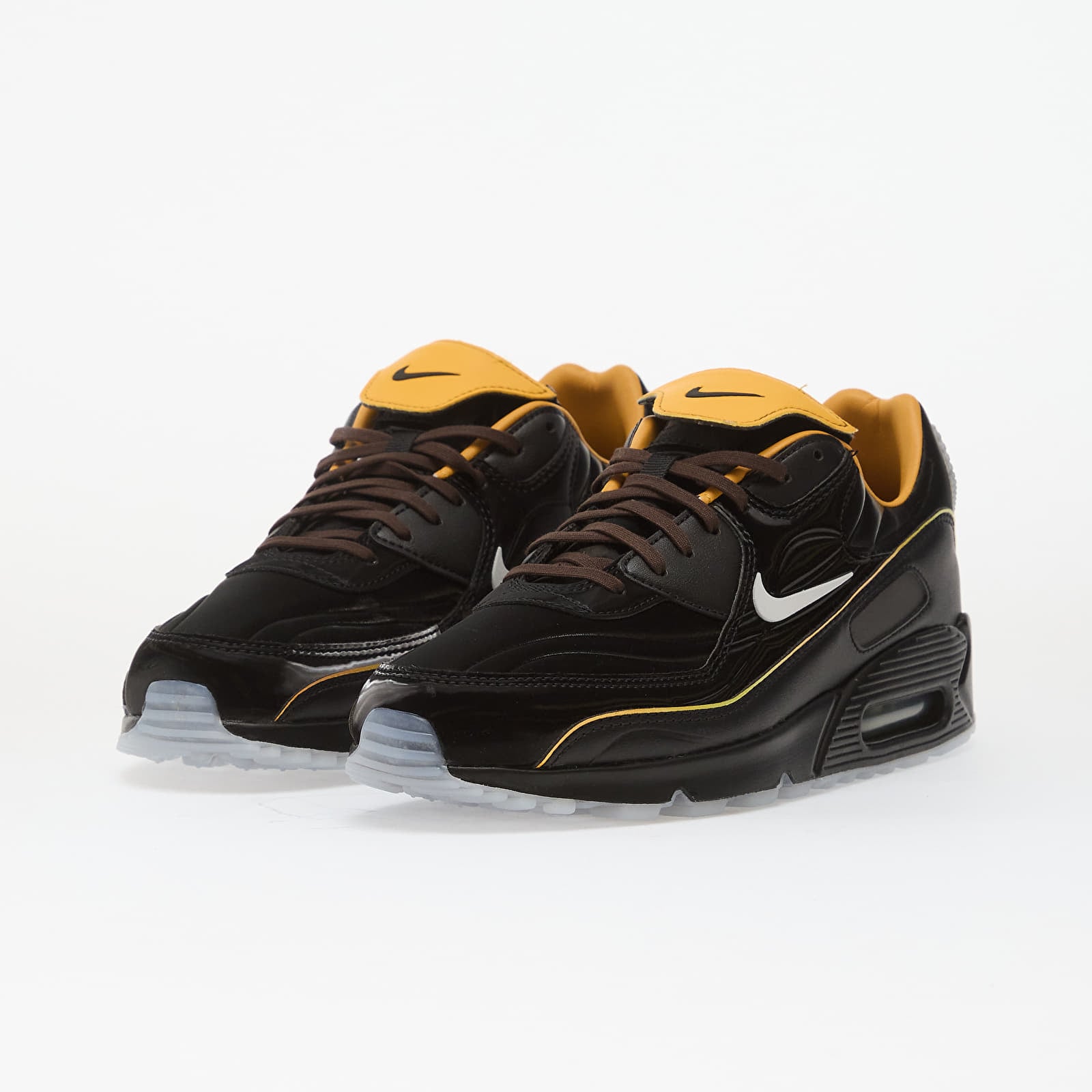 Férfi cipők Nike Air Max 90 Se Black/ White-Gold Leaf-Pear