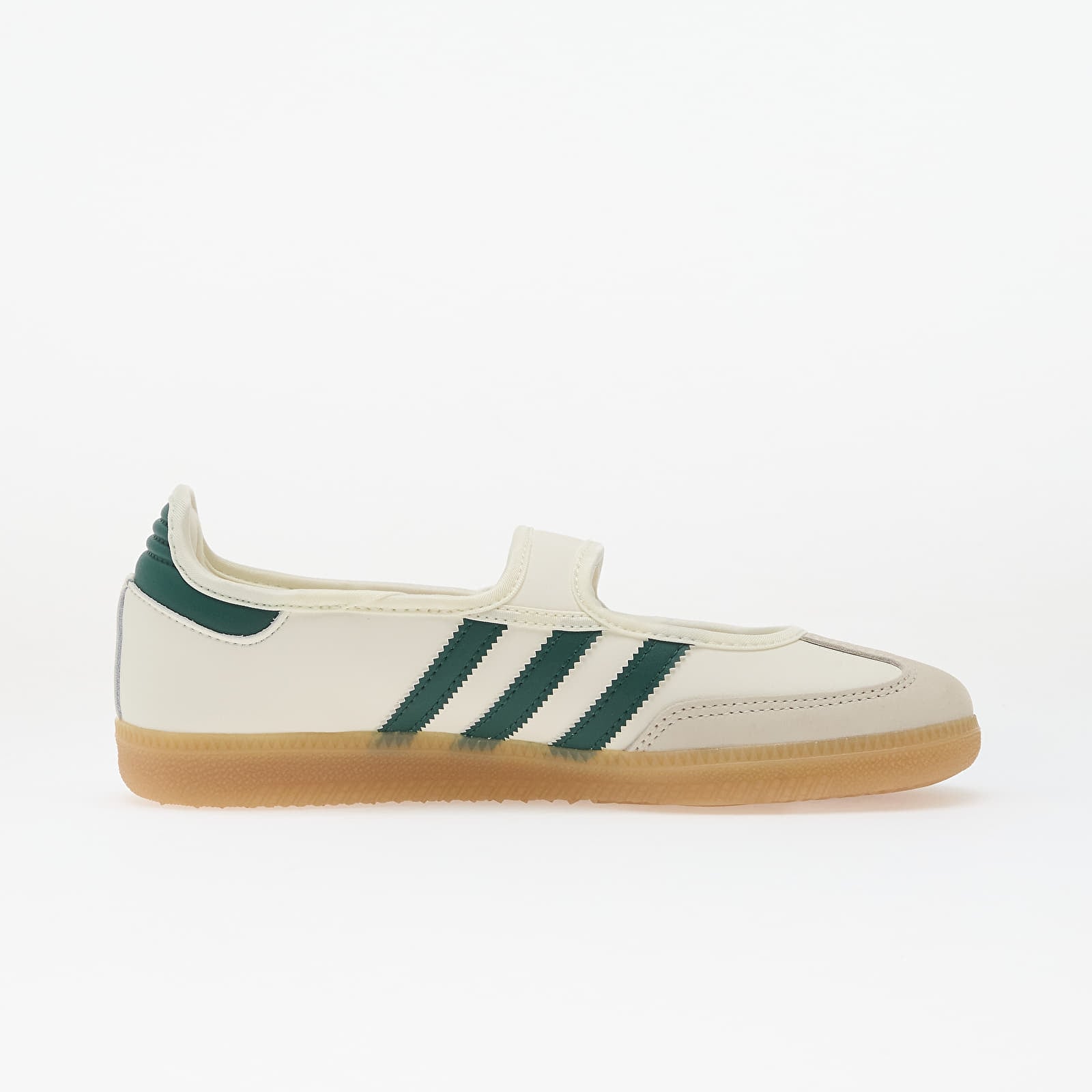 Sneakers und Schuhe für Frauen adidas Samba Jane W Off White/ Collegiate Green/ Gold Metallic