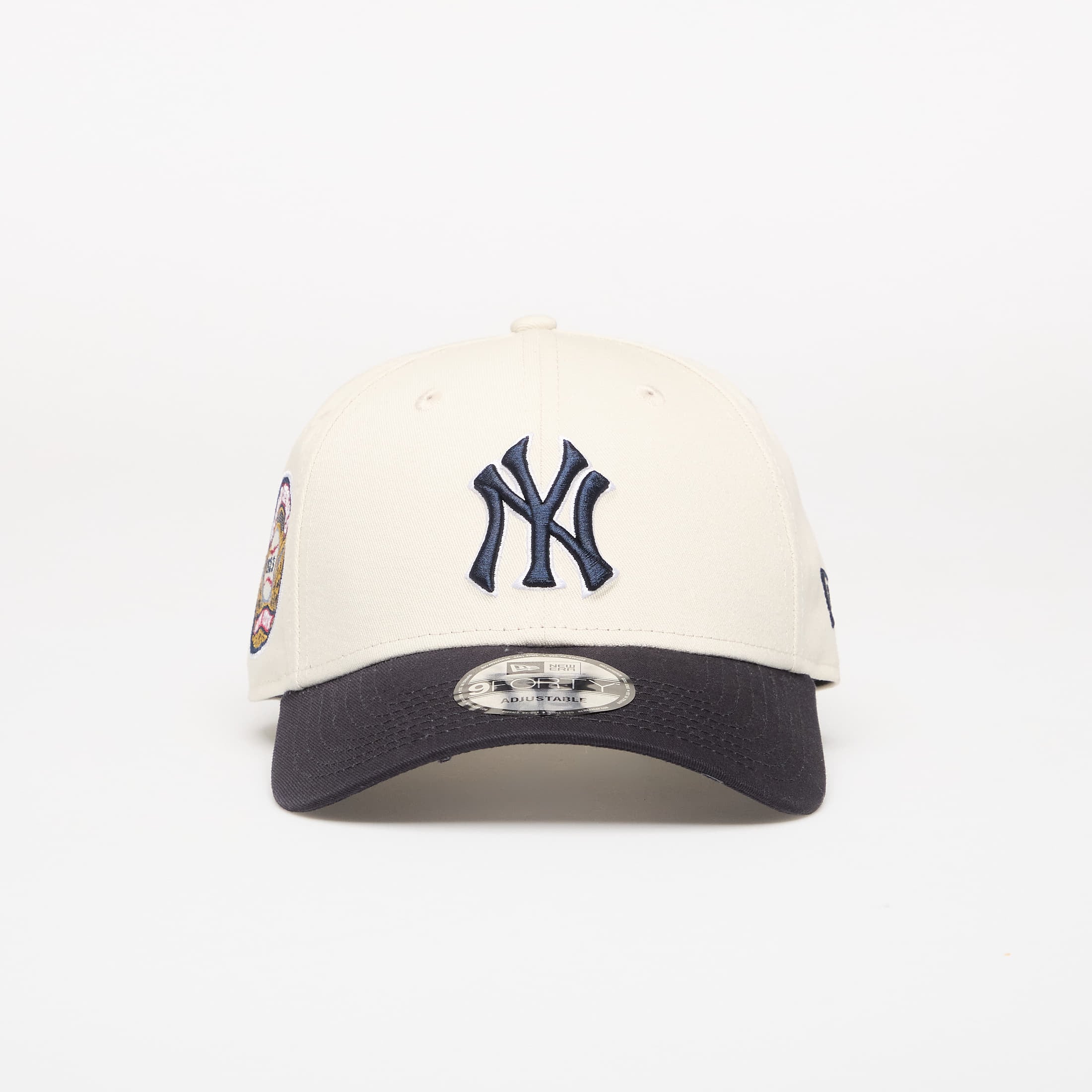 Cap New Era 9FORTY MLB WS Patch New York Yankees Light Cream/ Navy Universal