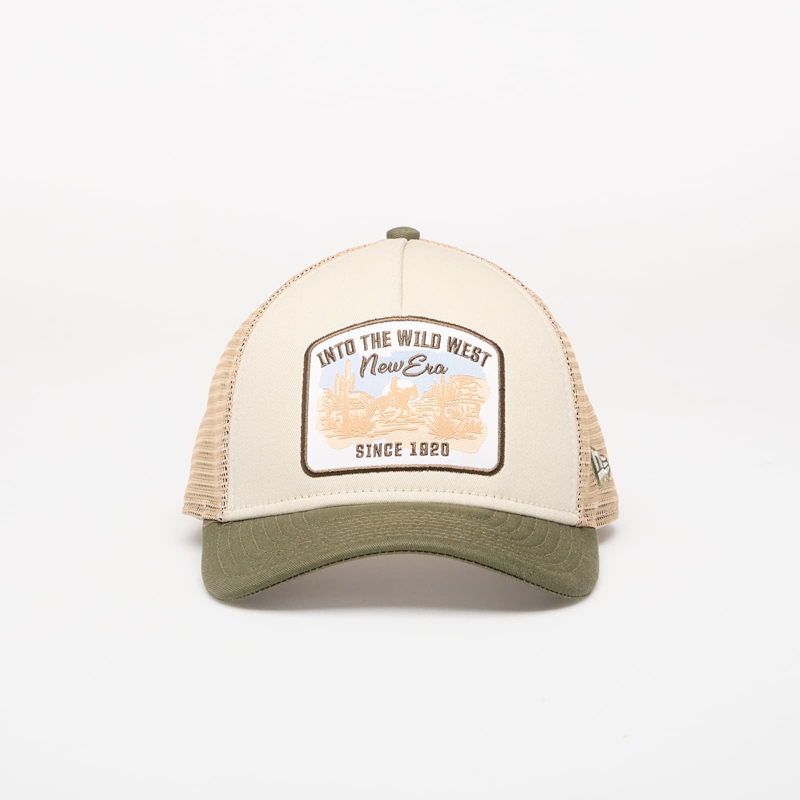 Vyriškos kepurės New Era 9FORTY MC AF Trucker New Olive/ Stone