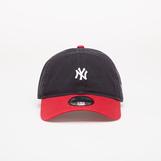 Capac New Era 9TWENTY MLB Mini Washed Contrast New York Yankees Navy/ Scarlet