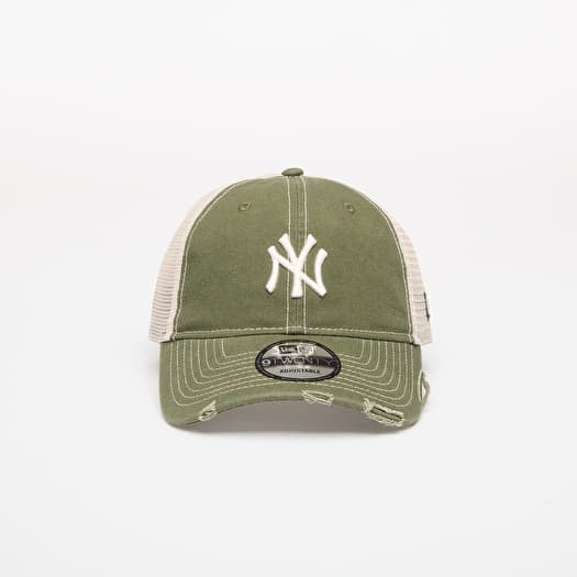 Kepurė New Era 9TWENTY Trucker MLB Cotton Canv New York Yankees New Olive