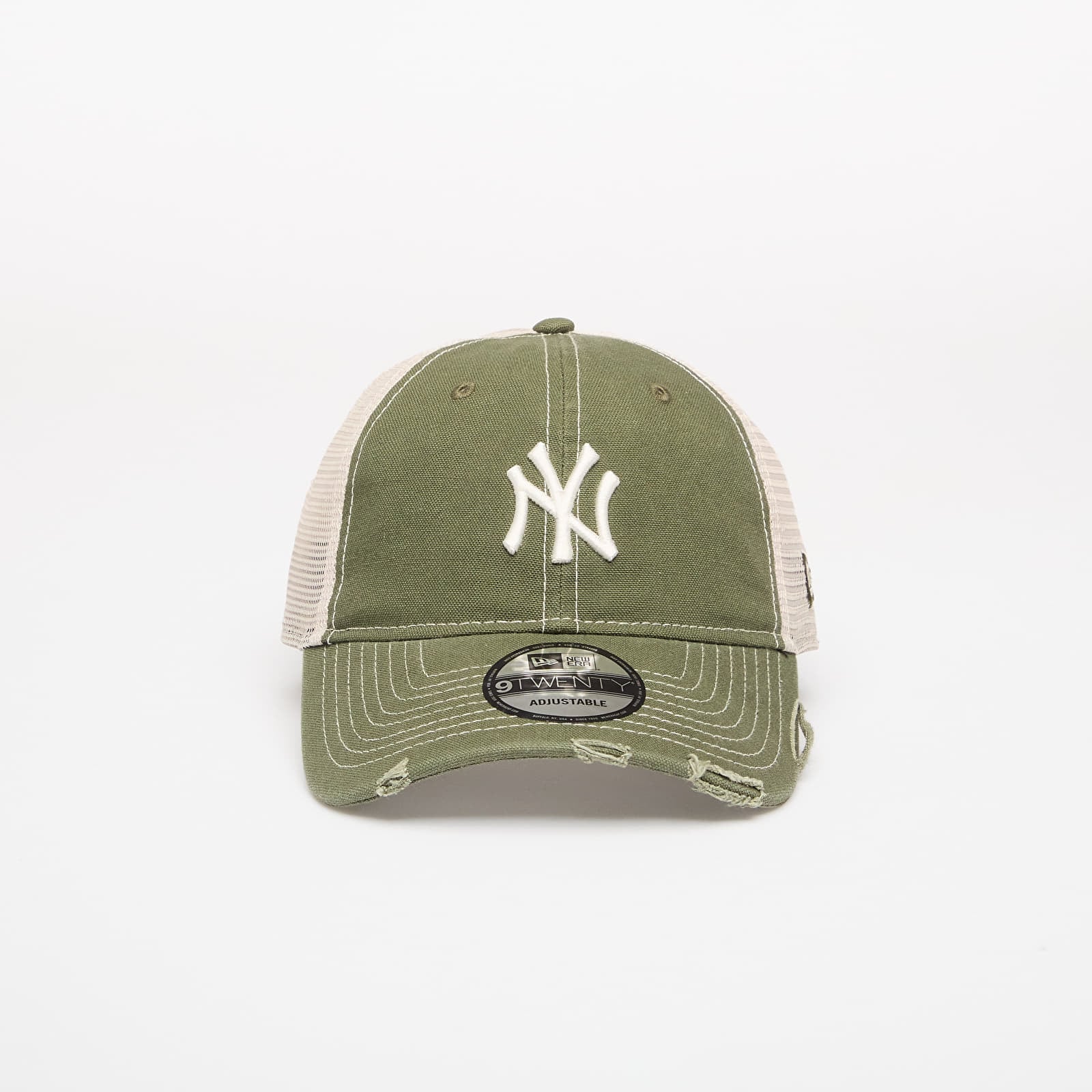 Мъжки шапки New Era 9TWENTY Trucker MLB Cotton Canv New York Yankees New Olive