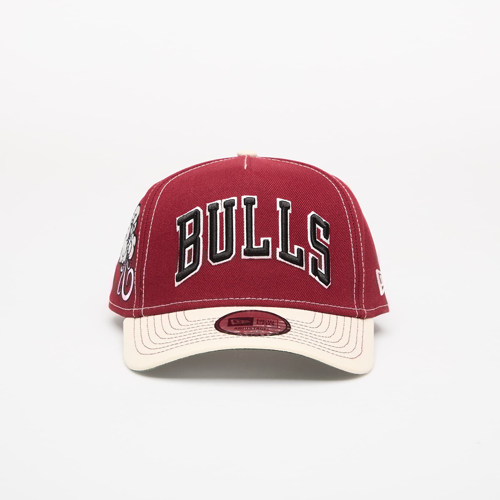Kepsar för män New Era 9FORTY Aframe City Icon Chicago Bulls Cardinal/ Light Cream