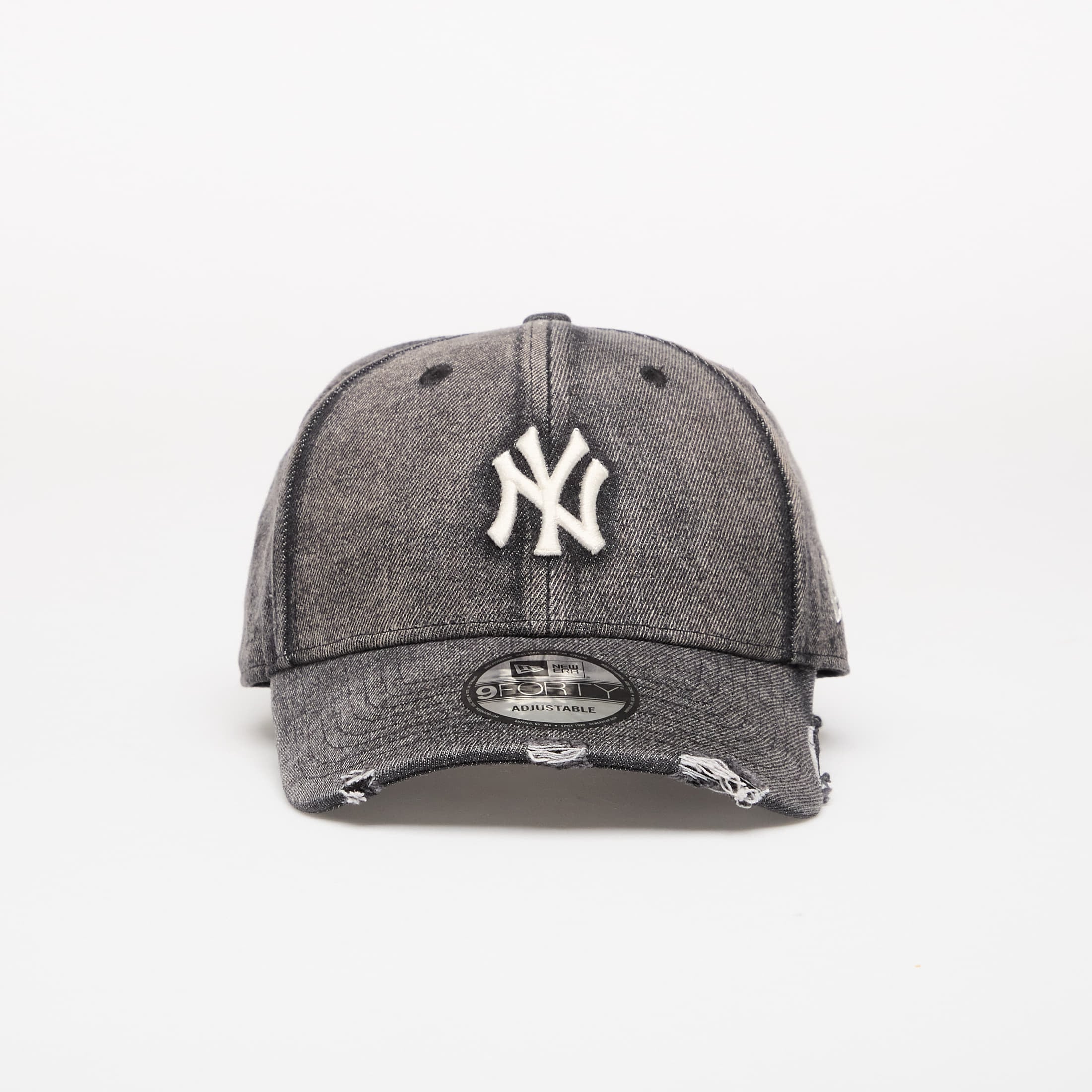 Cap New Era 9FORTY MLB Acid Wash Denim New York Yankees Black Universal