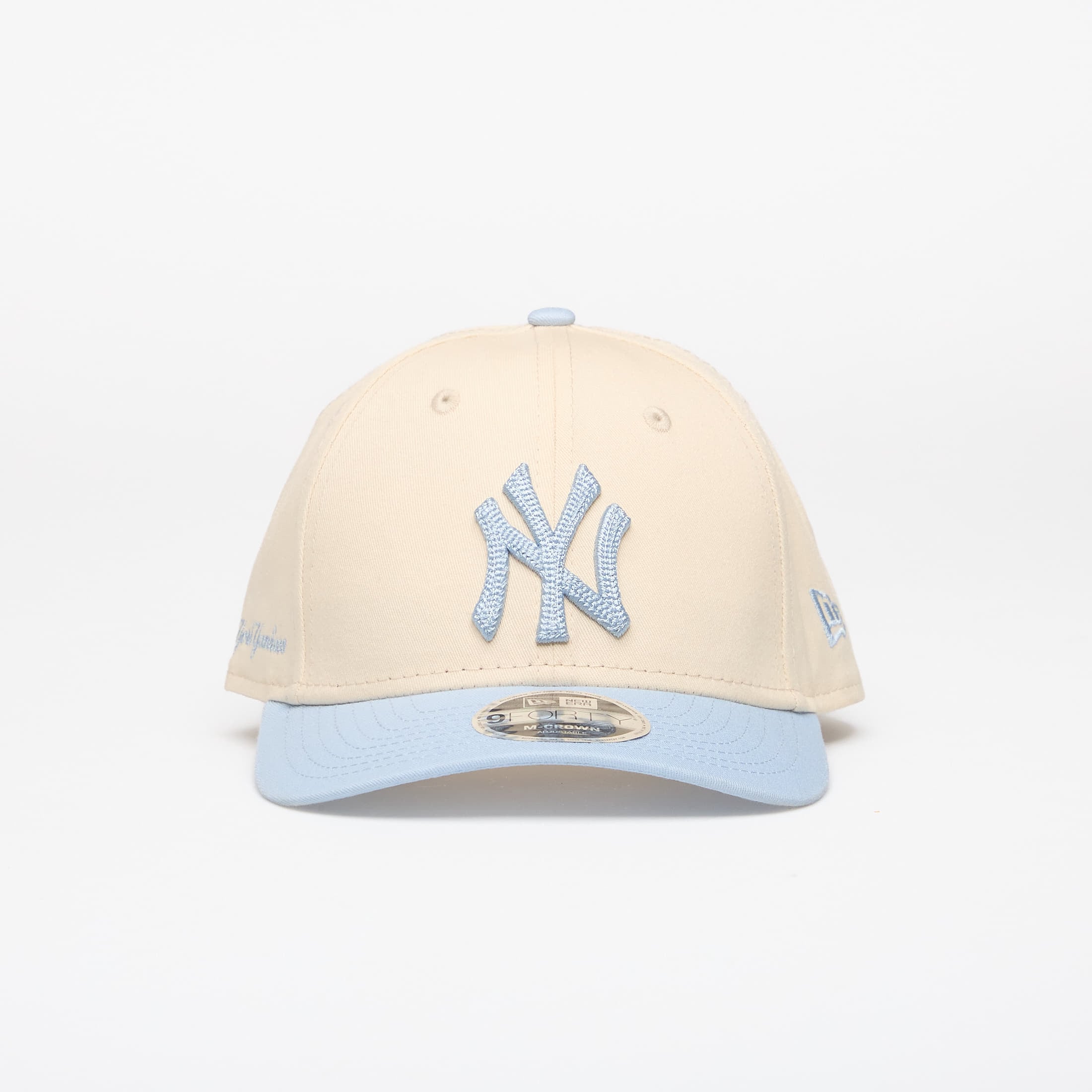 Cap New Era 9FORTY MC MLB Side Script New York Yankees Light Cream/ SFB Universal