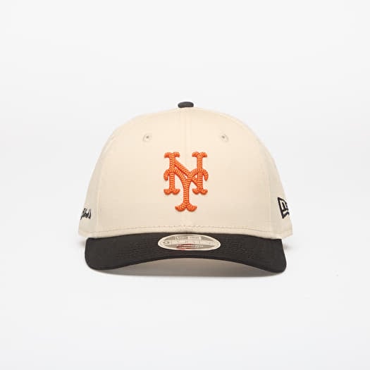 Kapa New Era 9FORTY MC MLB Side Script New York Mets Light Cream/ Black