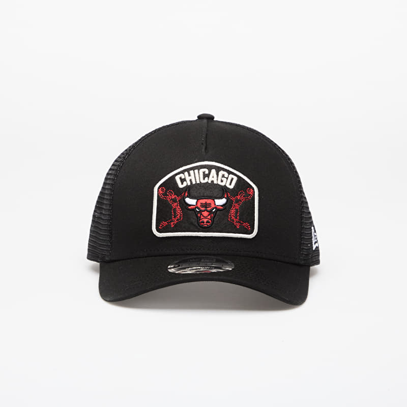 Mütze New Era 9FORTY MC AF Trucker Chicago Bulls Black