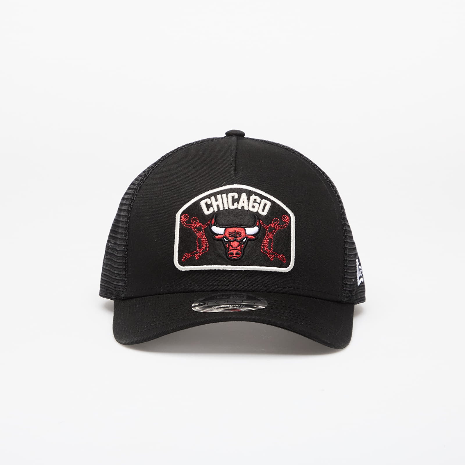 Kepsar för män New Era 9FORTY MC AF Trucker Chicago Bulls Black