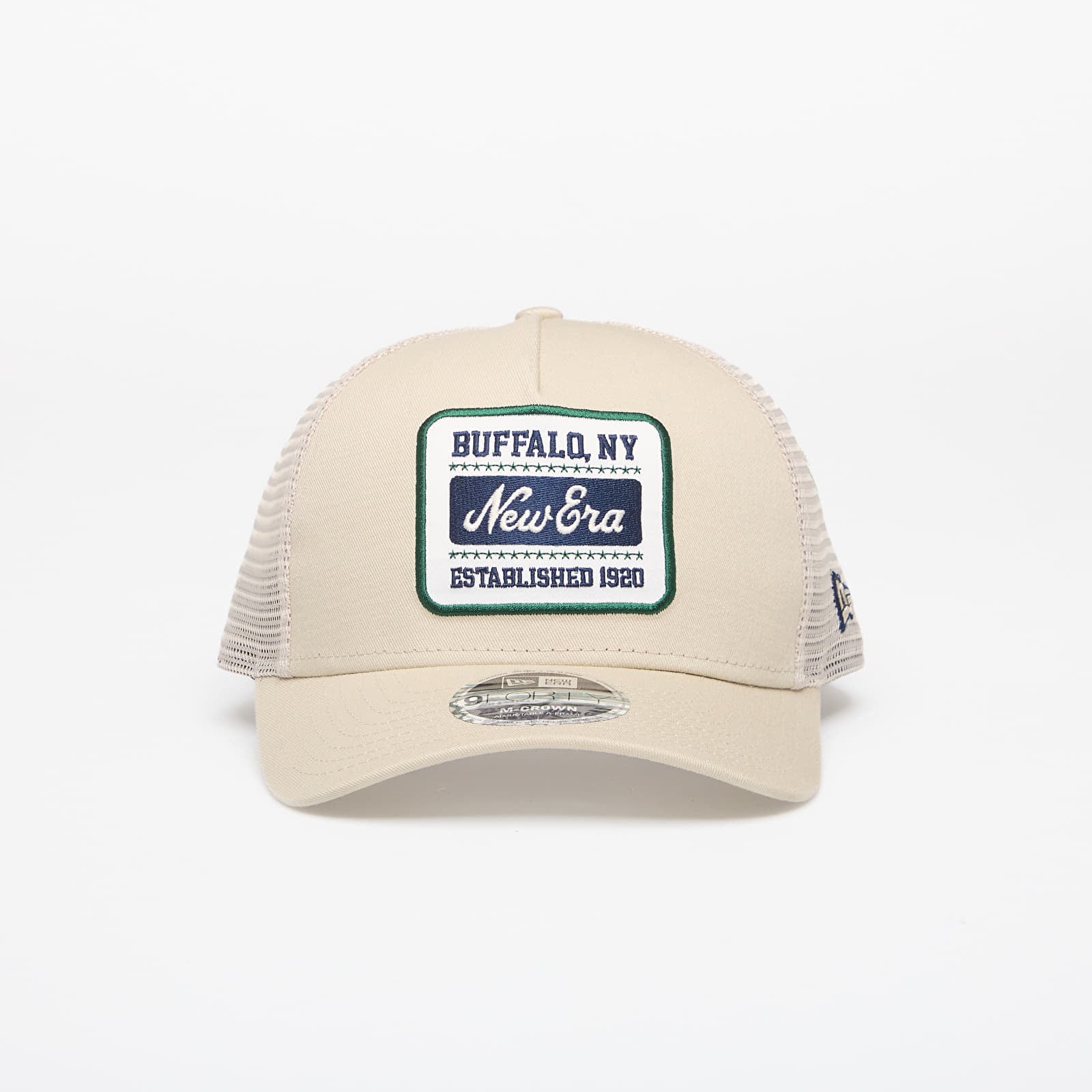 Kepsar för män New Era 9FORTY MC Aframe Multi Patch Stone