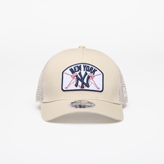 Keps New Era 9FORTY MC AF Trucker New York Yankees Stone