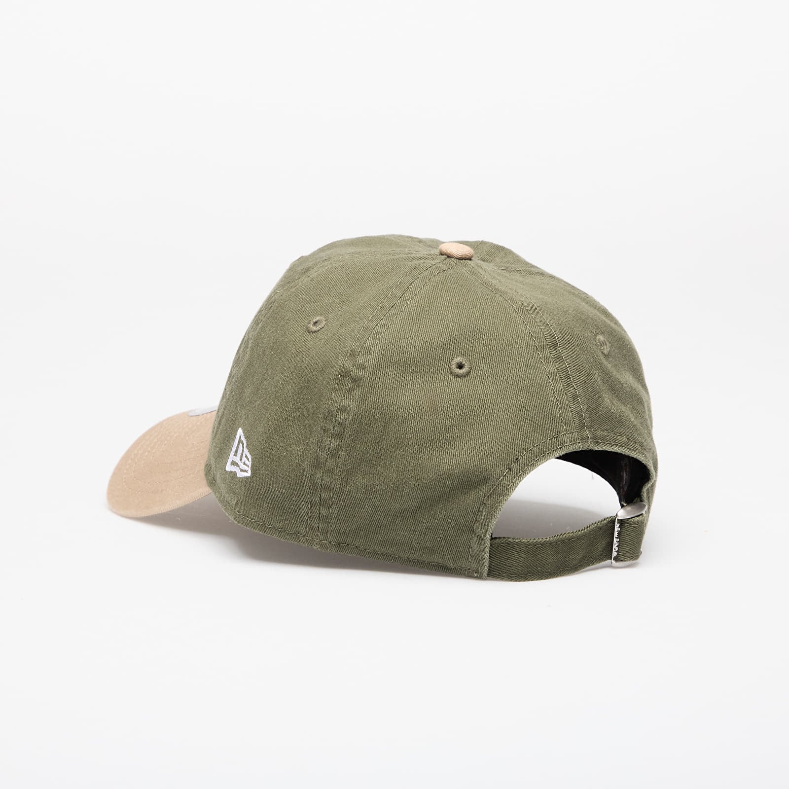 Kepsar för män New Era 9TWENTY Mini Washed Contrast Oakland Athletics New Olive/ Camel