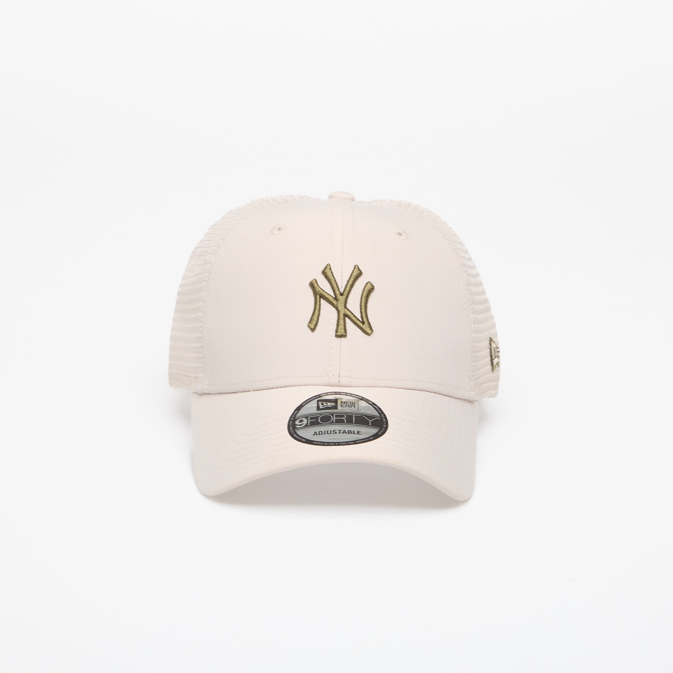 Cap New Era 9FORTY Trucker MLB Midi Homefield New York Yankees Stone/ New Olive Universal