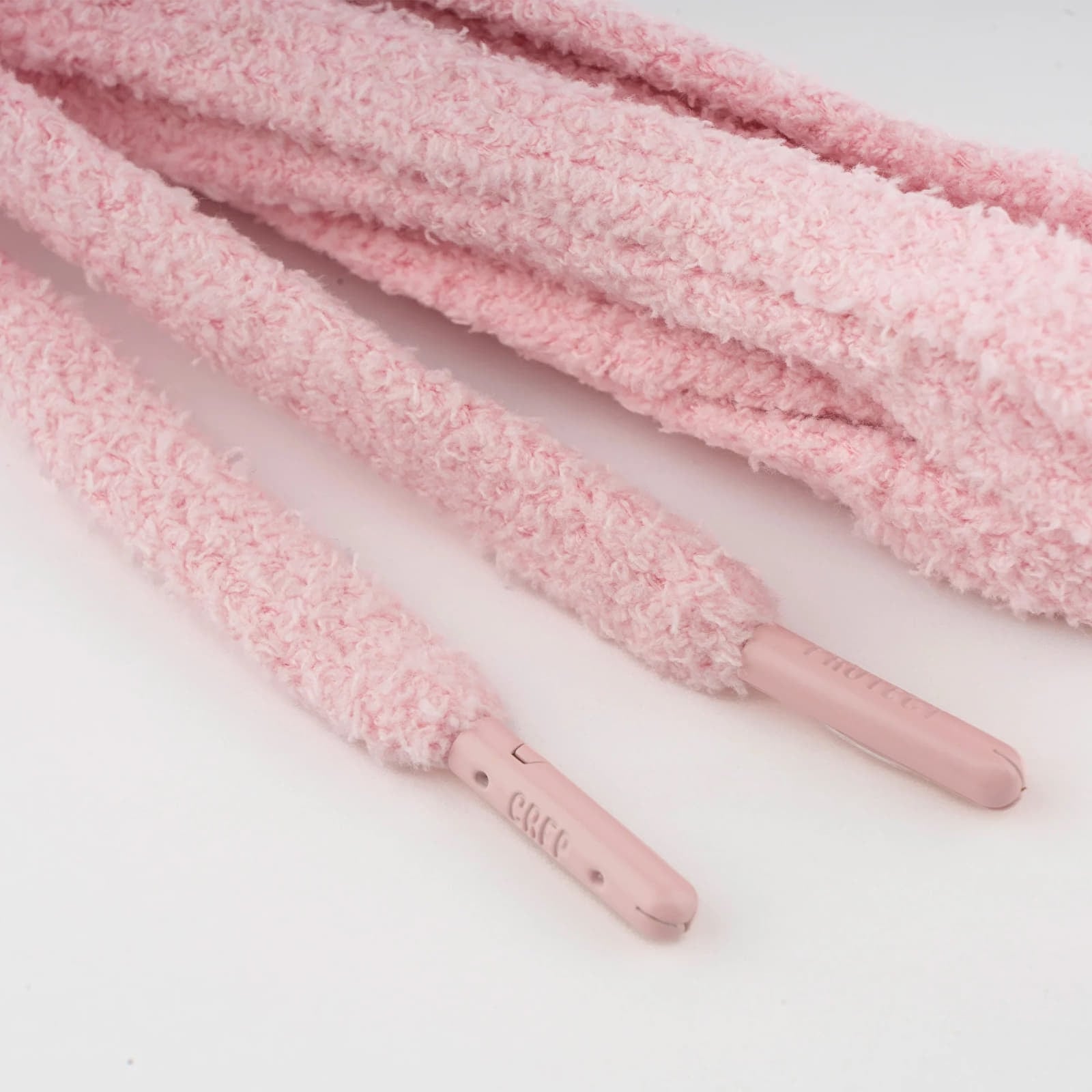 Lisser Crep Laces Pink Fuzzy