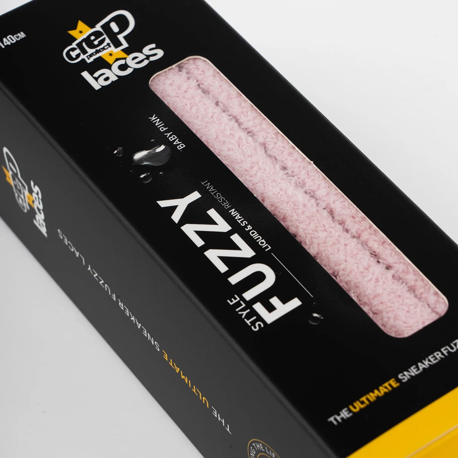 Lisser Crep Laces Pink Fuzzy