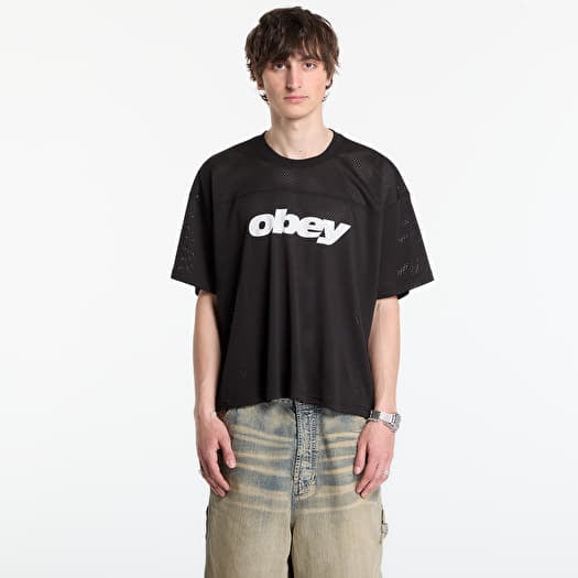 Tričko OBEY Practice Jersey Ss Black