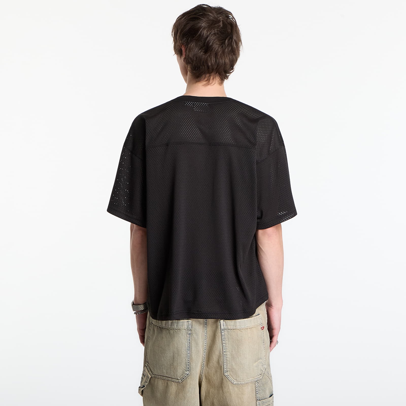 Men's T-shirts OBEY Practice Jersey Ss Black