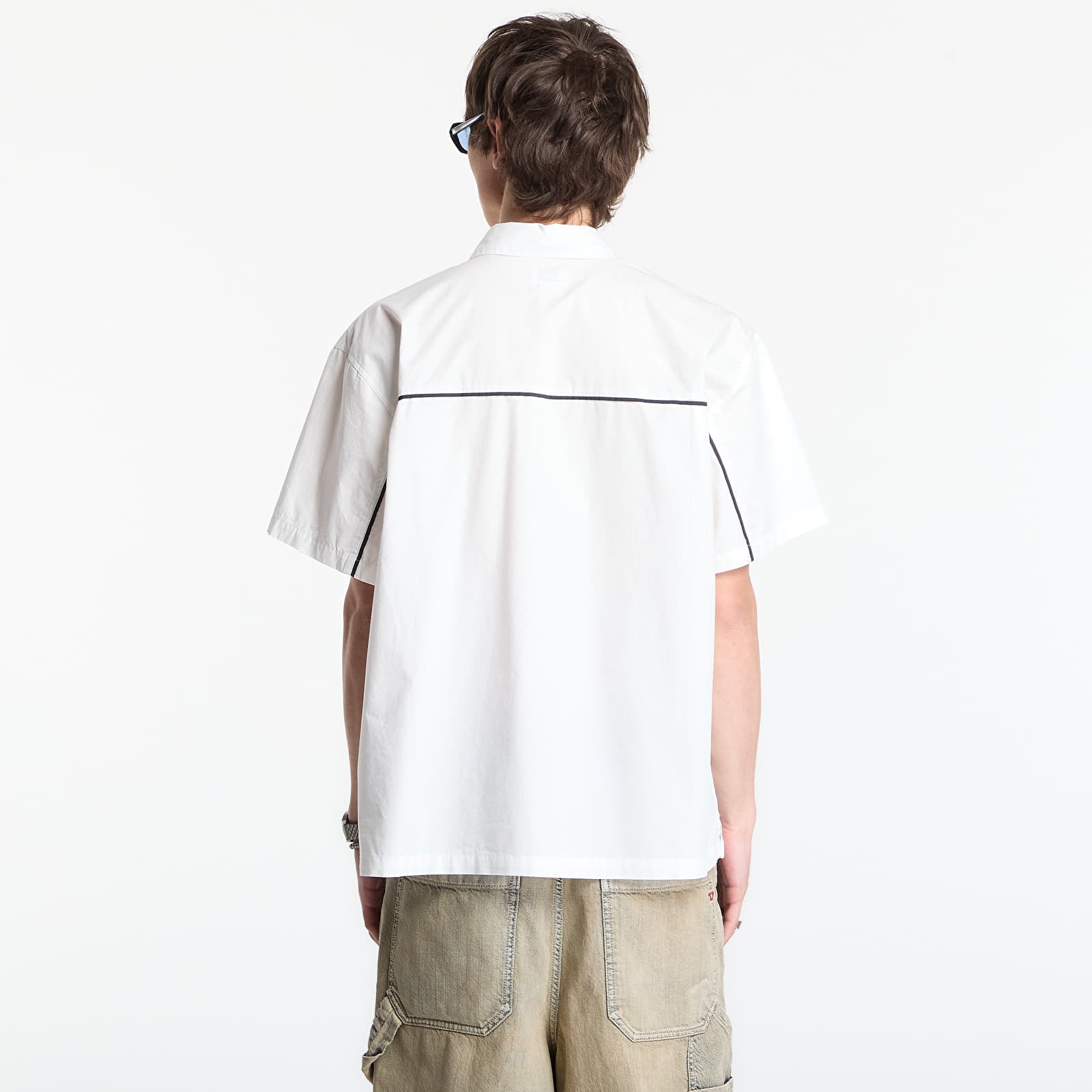 Men's shirts OBEY Camber Woven White