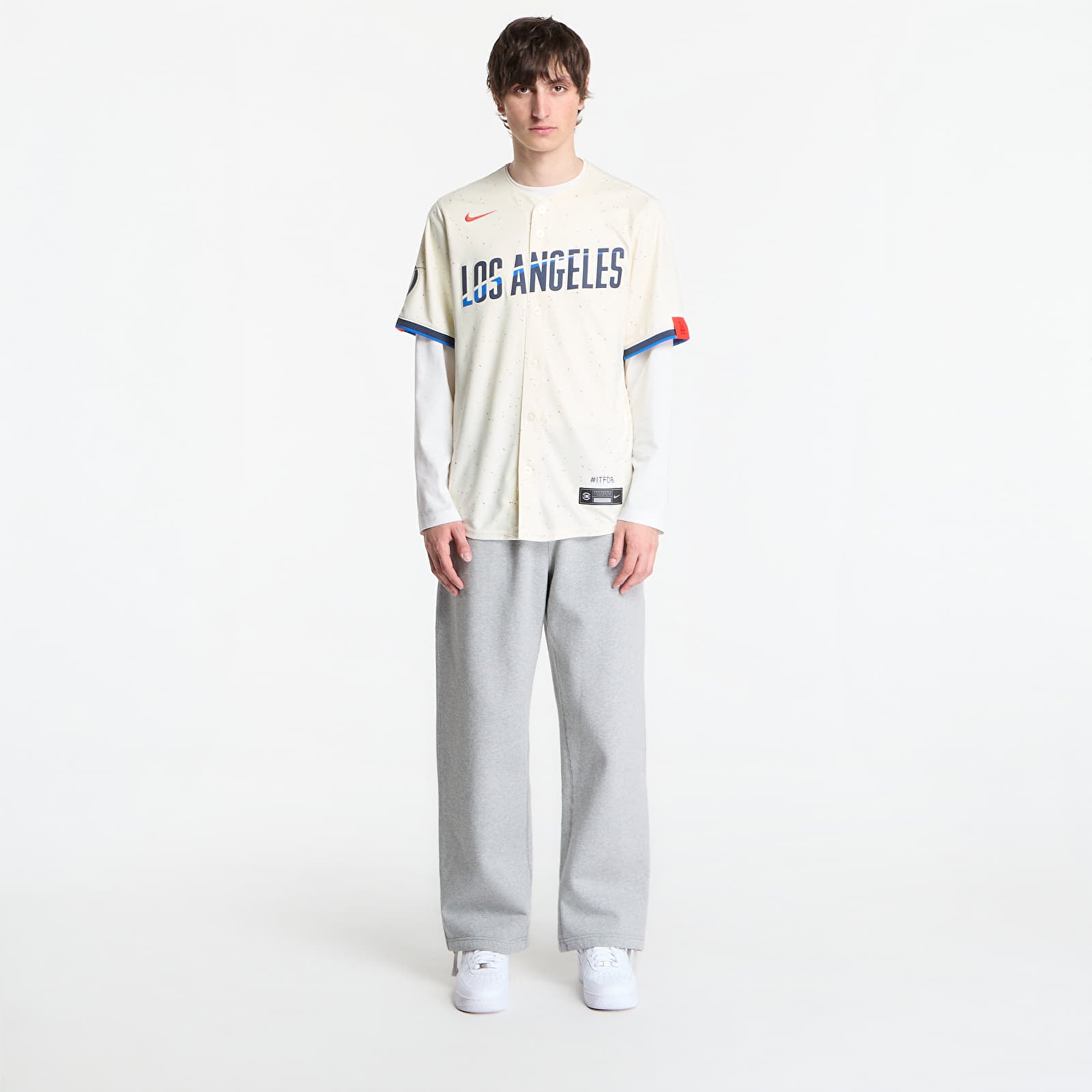 Tröjor för män Nike MLB Limited Jersey City Connect Coconut Milk