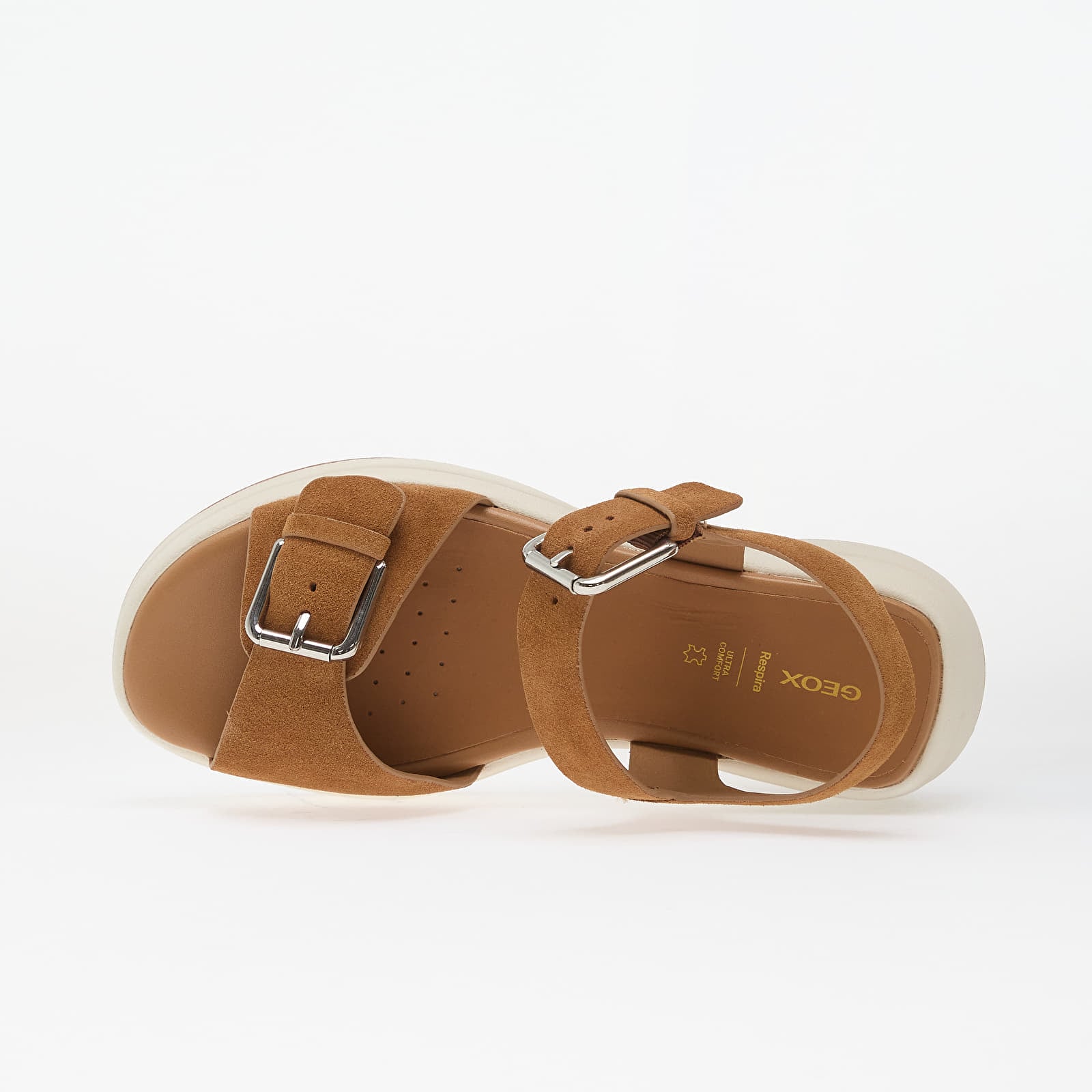 Sneakers och skor för kvinnor Geox Spherica Ecub-3 S Cognac