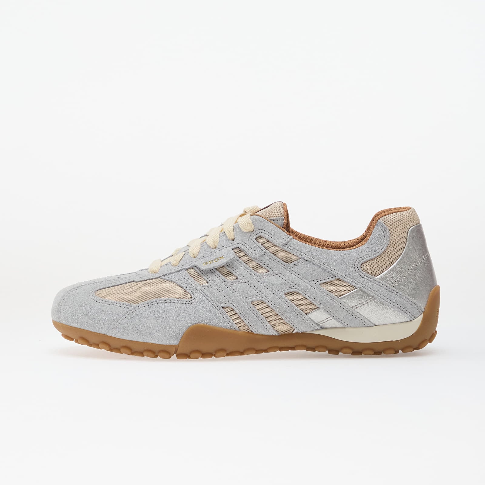 Chaussures et baskets femme Geox Snake Original Papyrus/ Crystal