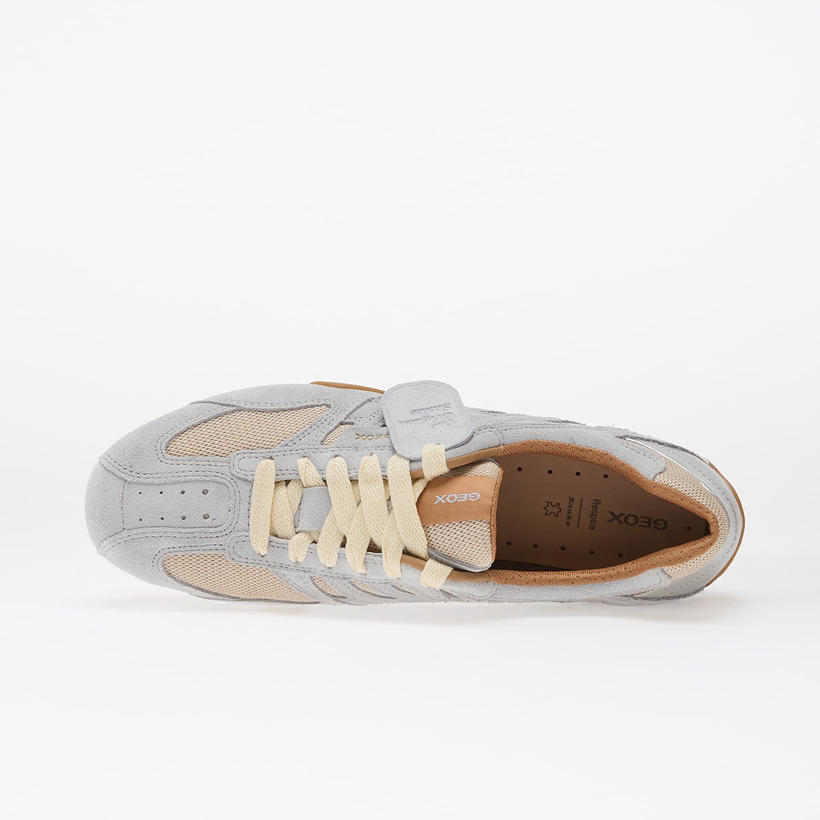 Chaussures et baskets femme Geox Snake Original Papyrus/ Crystal
