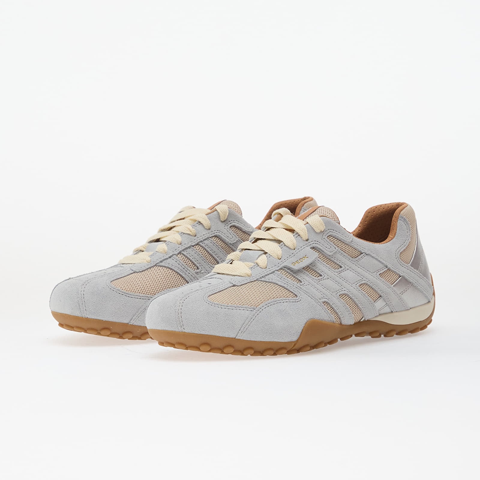 Chaussures et baskets femme Geox Snake Original Papyrus/ Crystal