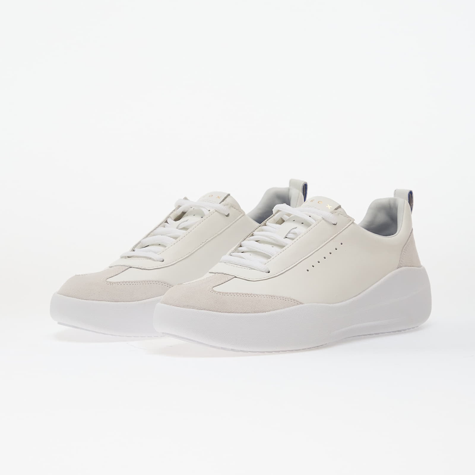 Încălțăminte și sneakerși pentru femei Geox Gxcp-02 White/ Off White