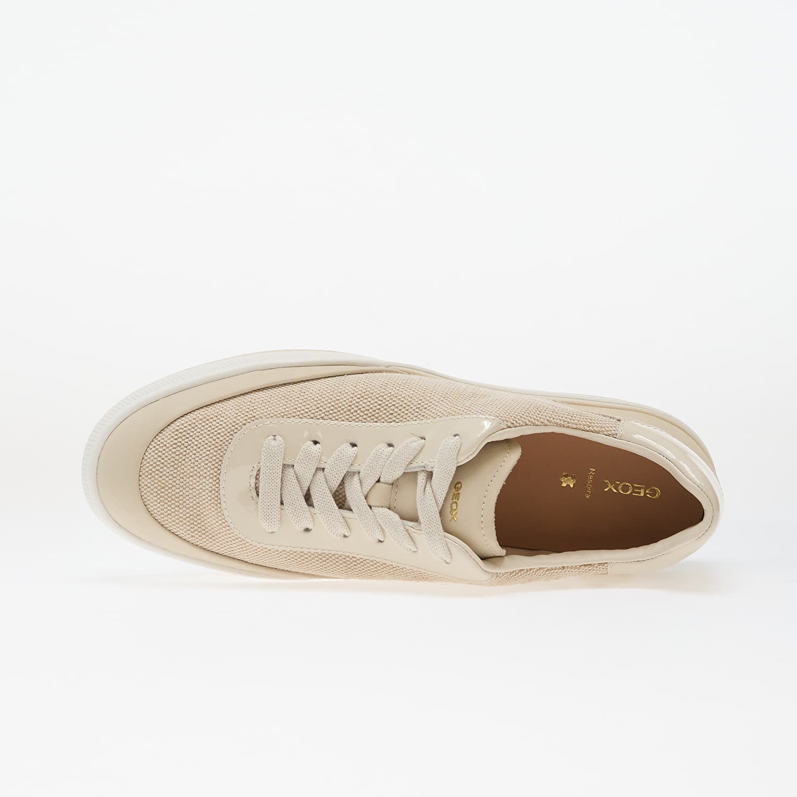 Sneakers og sko til kvinder Geox Dynamia Lt Taupe/ Lt Grey