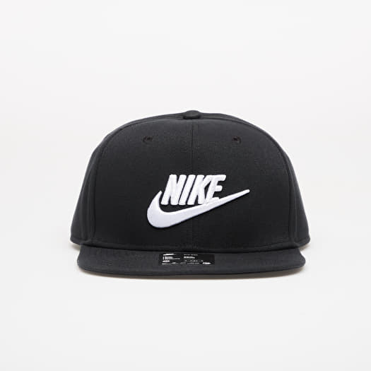 Kepurė Nike Dri-FIT Pro Structured Futura Cap Black/ Black/ Black/ White