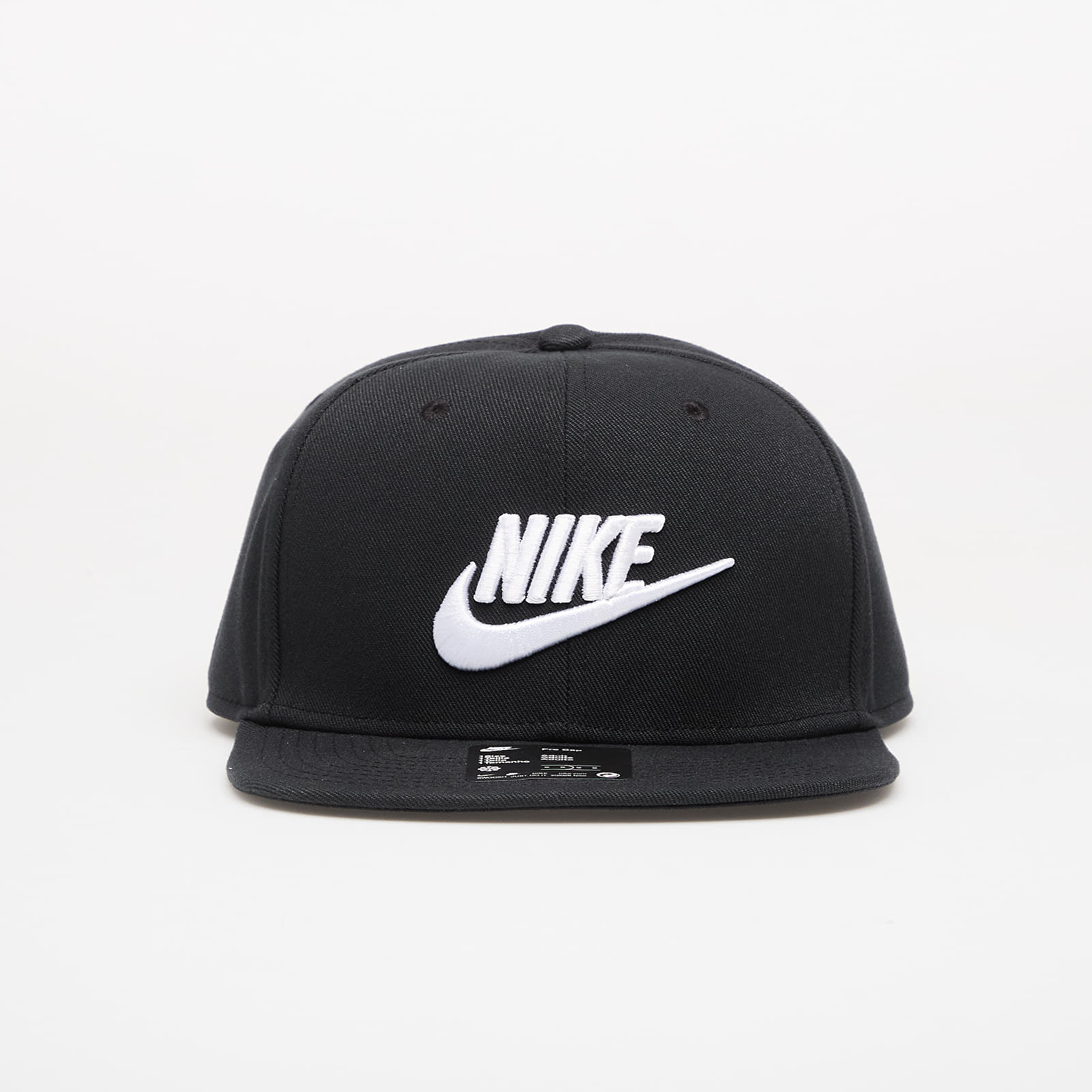 Miesten lippikset Nike Dri-FIT Pro Structured Futura Cap Black/ Black/ Black/ White