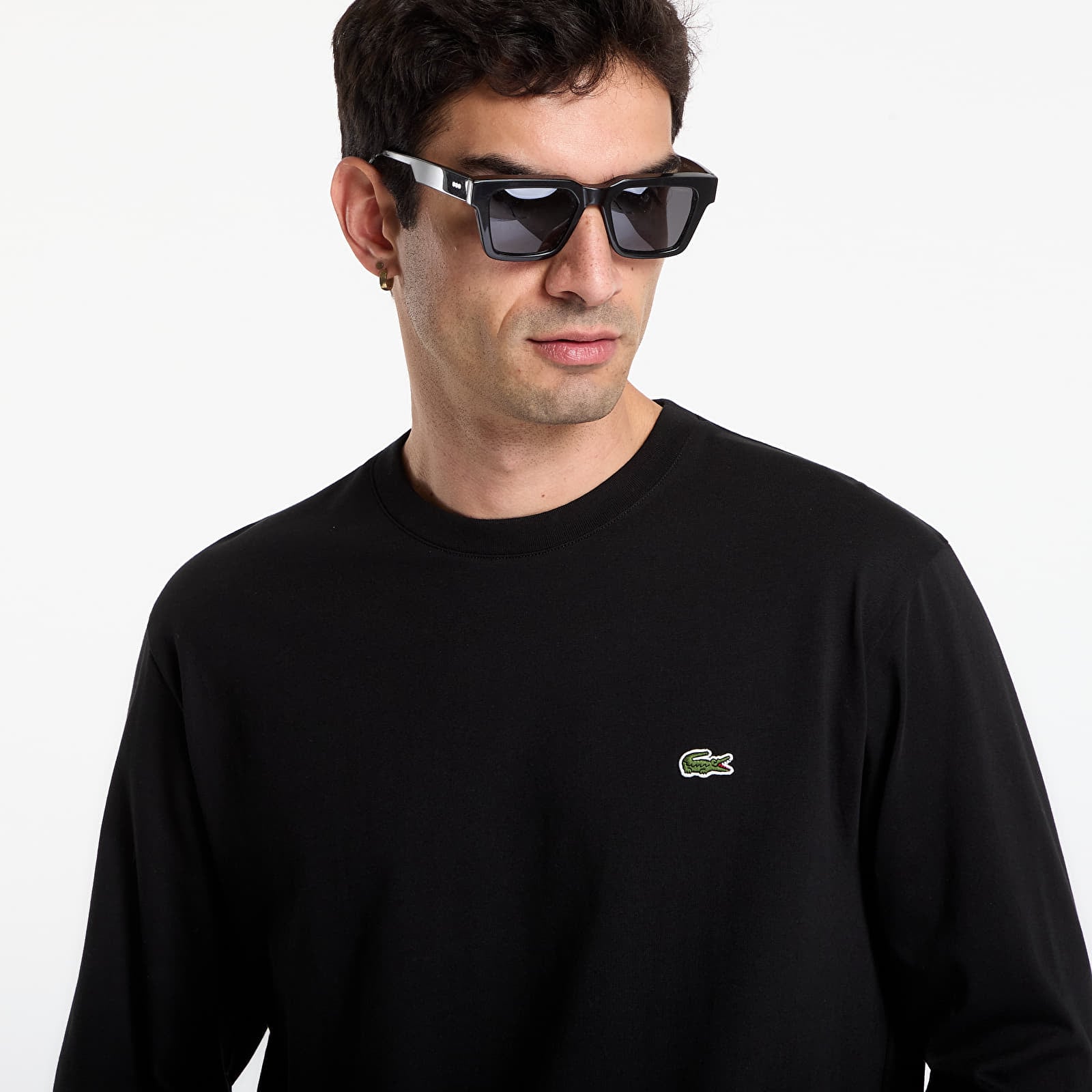 T-paidat LACOSTE Tee-Shirt Black