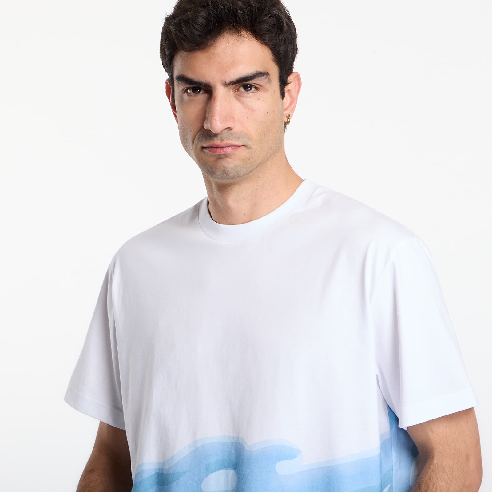 T-paidat LACOSTE Tee-Shirt White