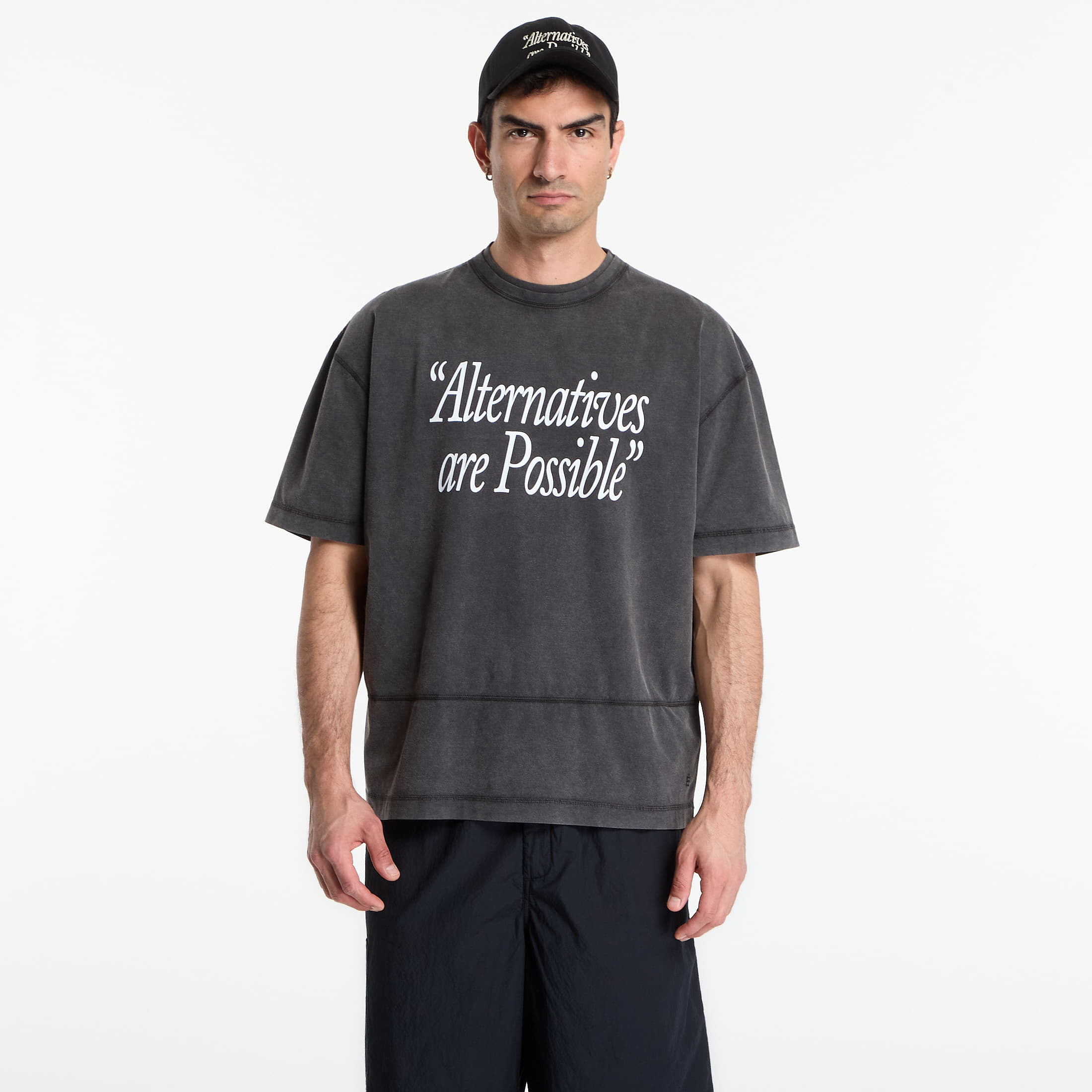 T-shirt Études Studio Relax T-Shirt Options Dark Grey XL
