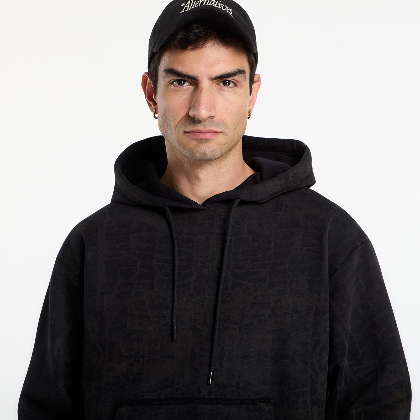 Sweatshirts Études Studio Relax Hoodie Options Crackled Black
