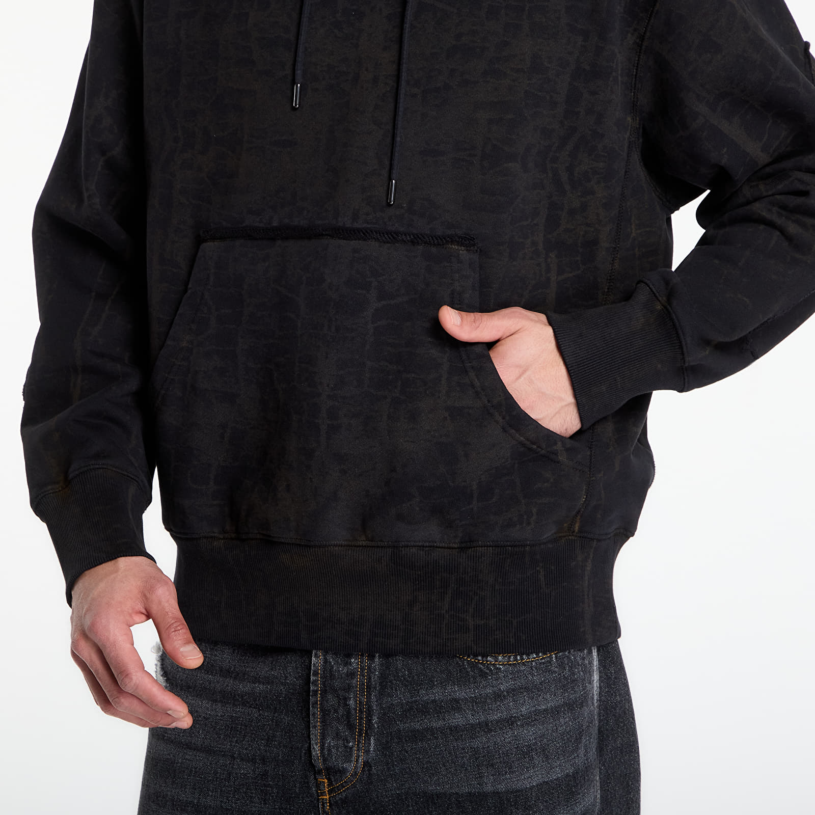 Sweatshirts Études Studio Relax Hoodie Options Crackled Black