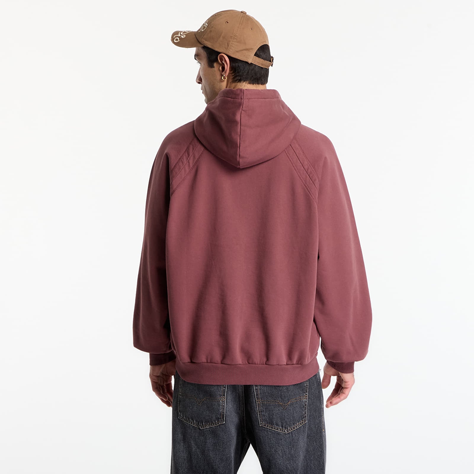 Sweatshirts Études Studio Oversize Hoodie Dream Dark Red