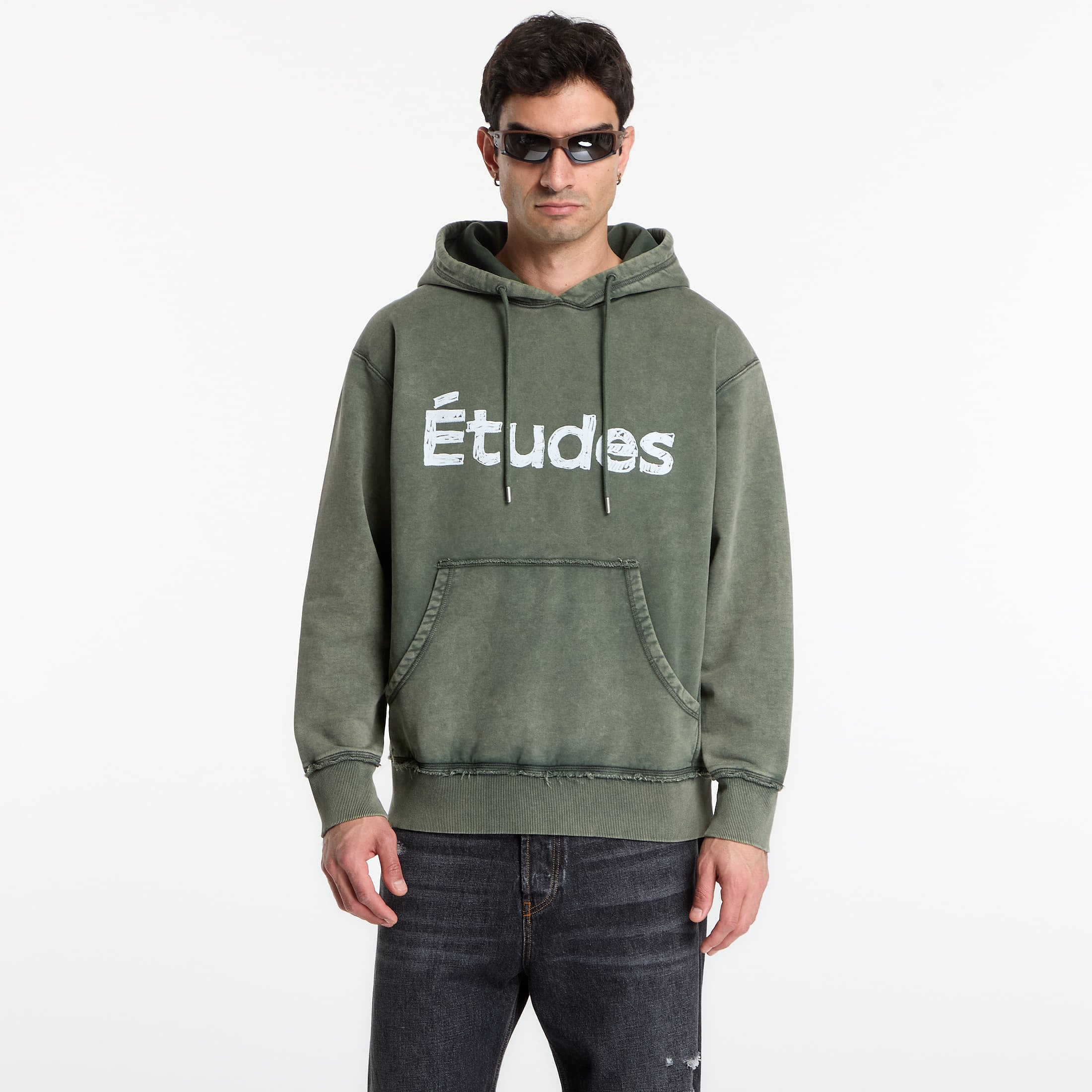 Sweatshirt Études Studio Relax Hoodie Etudes Dark Green XL