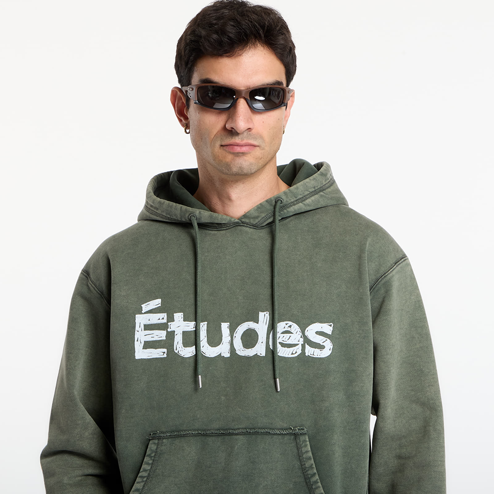 Hanorace Études Studio Relax Hoodie Etudes Dark Green