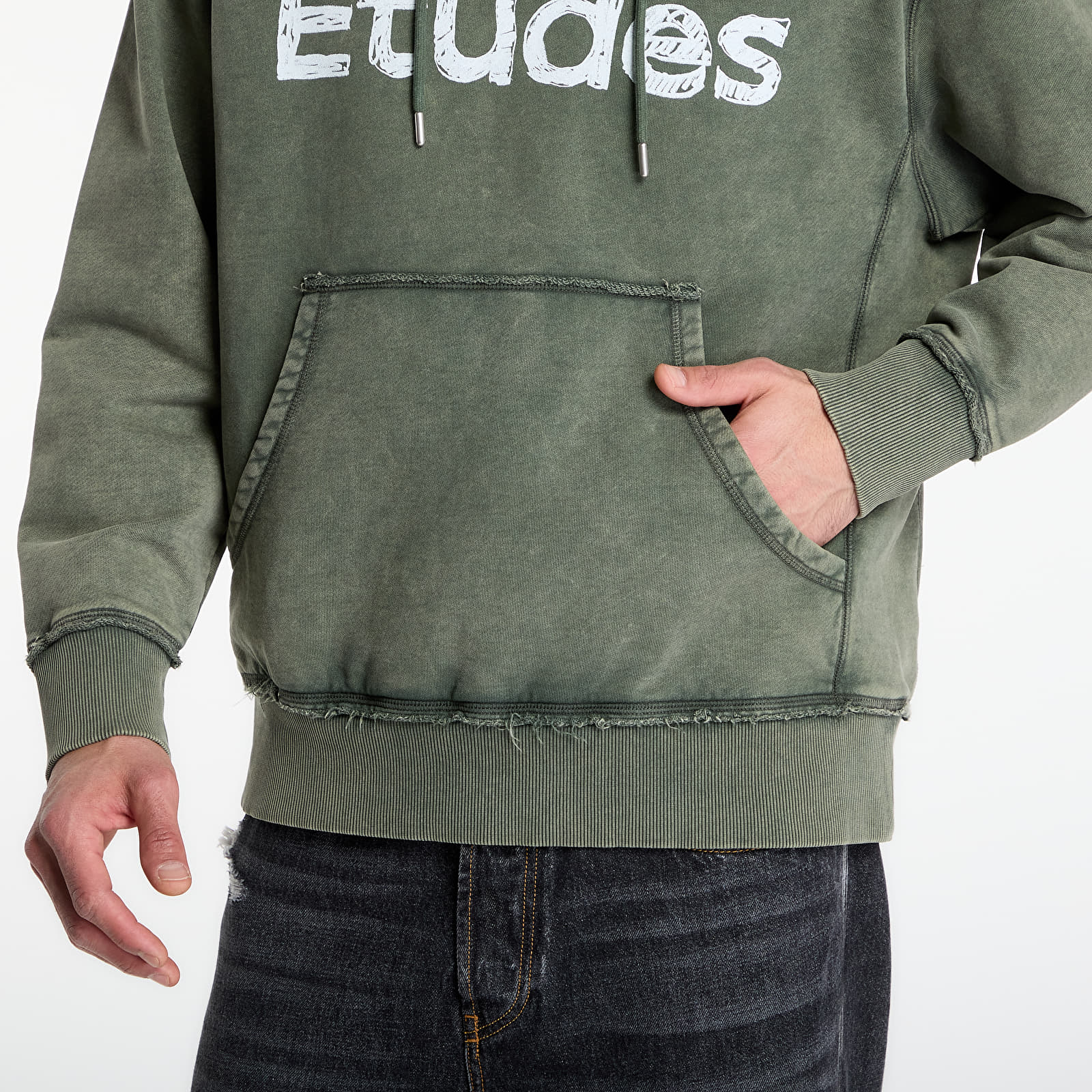 Hanorace Études Studio Relax Hoodie Etudes Dark Green