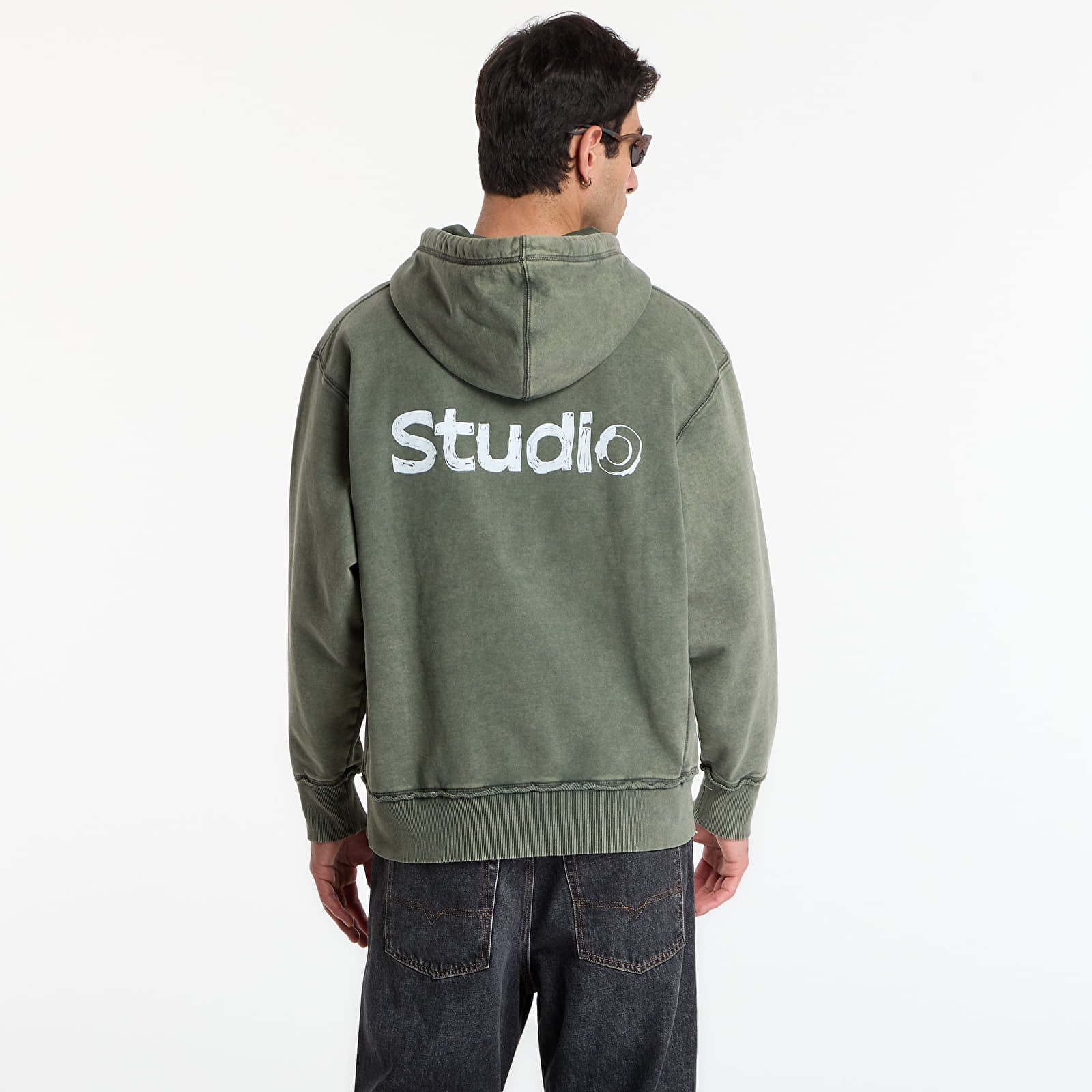 Hanorace Études Studio Relax Hoodie Etudes Dark Green