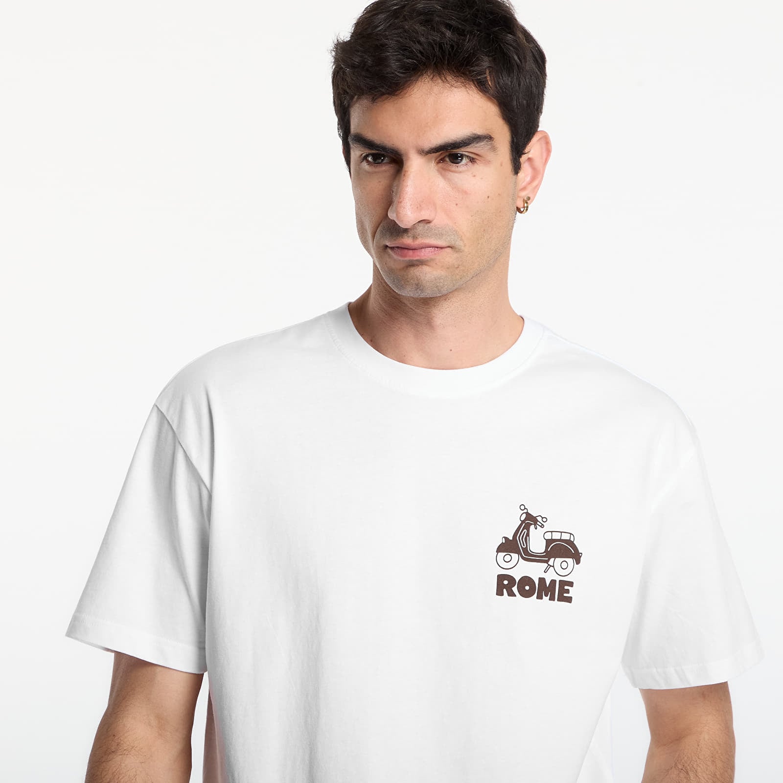 T-shirts Urbanc Classics Roman Souvenirs Oversize Tee  White