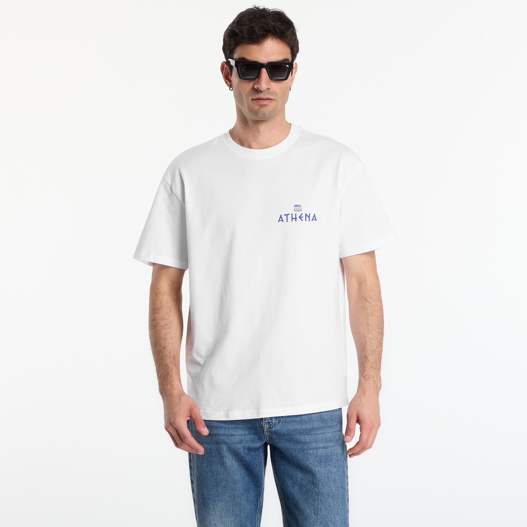 T-shirt Urbanc Classics Athen Souvenirs Oversize Tee White M