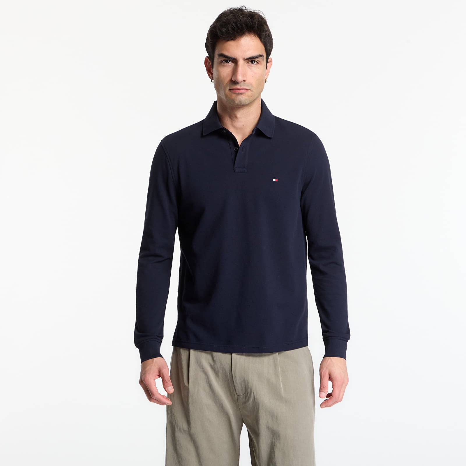 T-shirts Tommy Hilfiger 1985 Regular Ls Polo Tee Desert Sky