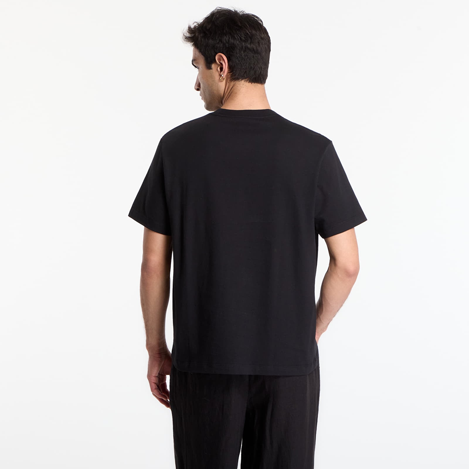 T-shirts Calvin Klein Ss 20S Eu Spw Standard Graphic Tee Black