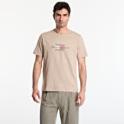 Tommy Hilfiger Script Flag Regular Tee Batique Khaki
