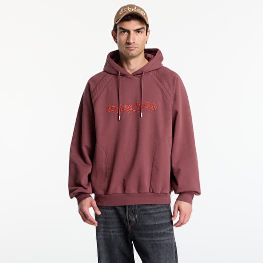 Džemperis Études Studio Oversize Hoodie Dream Dark Red