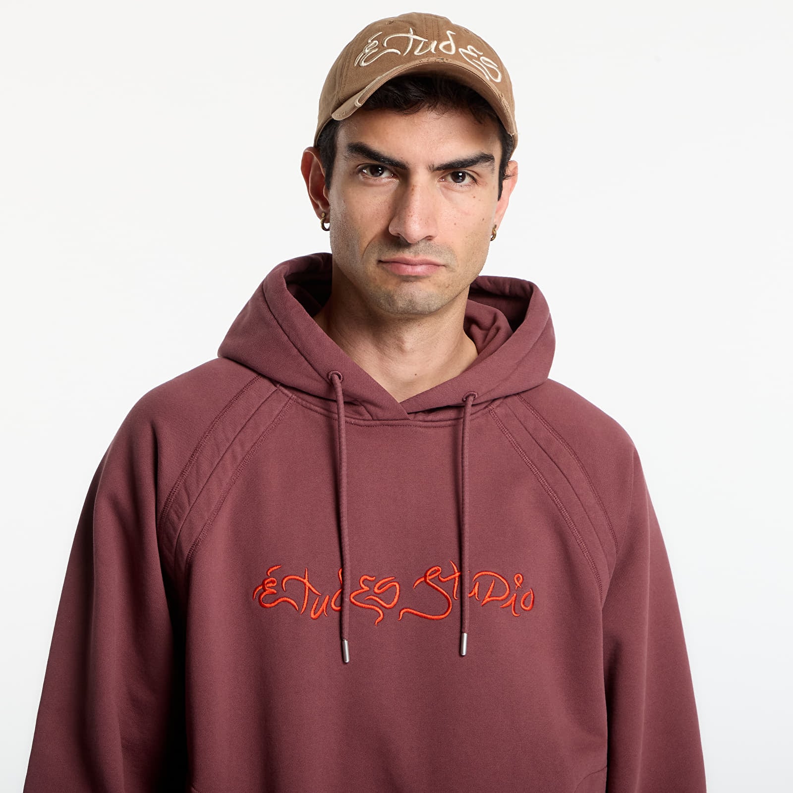 Sweatshirts Études Studio Oversize Hoodie Dream Dark Red